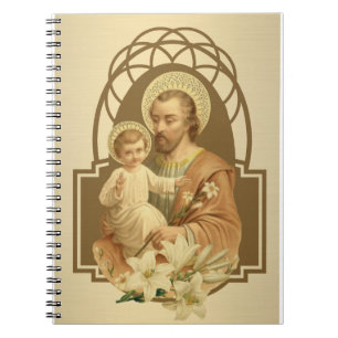 Carnet Lis de Jésus de bébé de St Joseph
