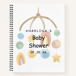 Carnet Liste de cadeaux de Baby shower de jouets pour béb
