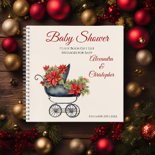Carnet Liste de cadeaux d'invités Baby shower de transpor