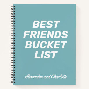 Carnet Liste de choses à faire avec ses meilleurs amis, p