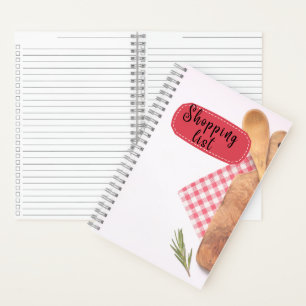 Carnet Liste de contrôle des courses d'alimentation