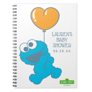 Carnet Liste des invités et cadeaux du Baby shower Monste