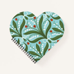 Carnet Lit de la vallée et la symétrie des coccinelles en