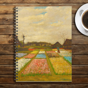 Carnet Lits à fleurs en Hollande par van Gogh