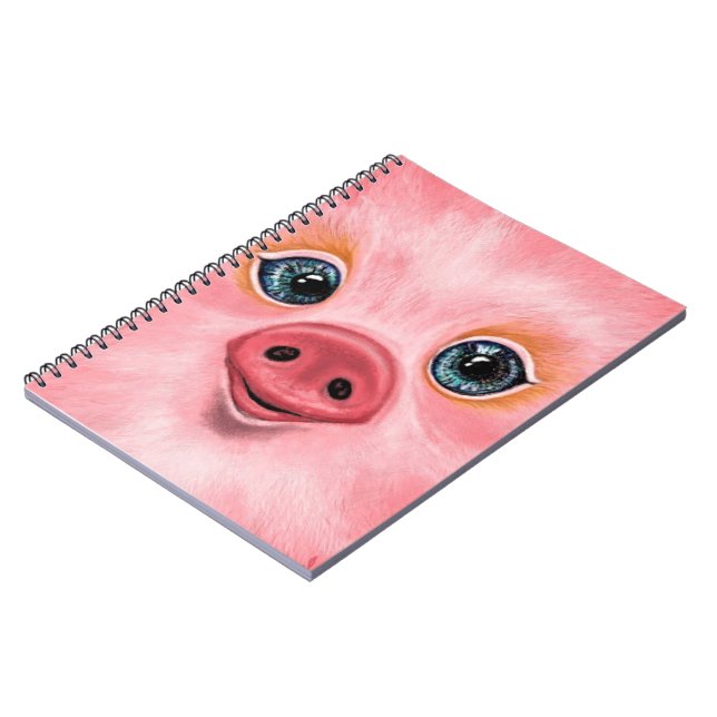 Carnet Little Baby Piggy - Smile (Côté gauche)