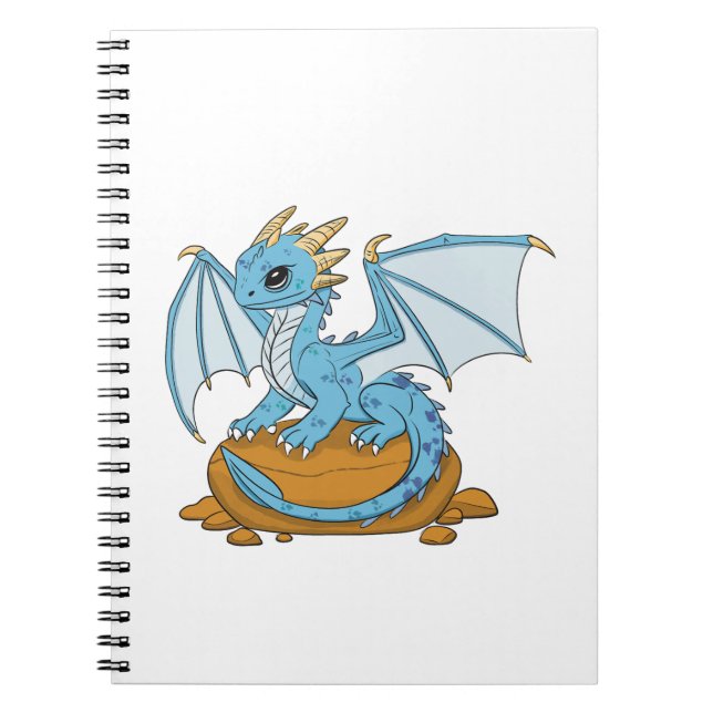 Carnet Little Blue Dragon (Devant)
