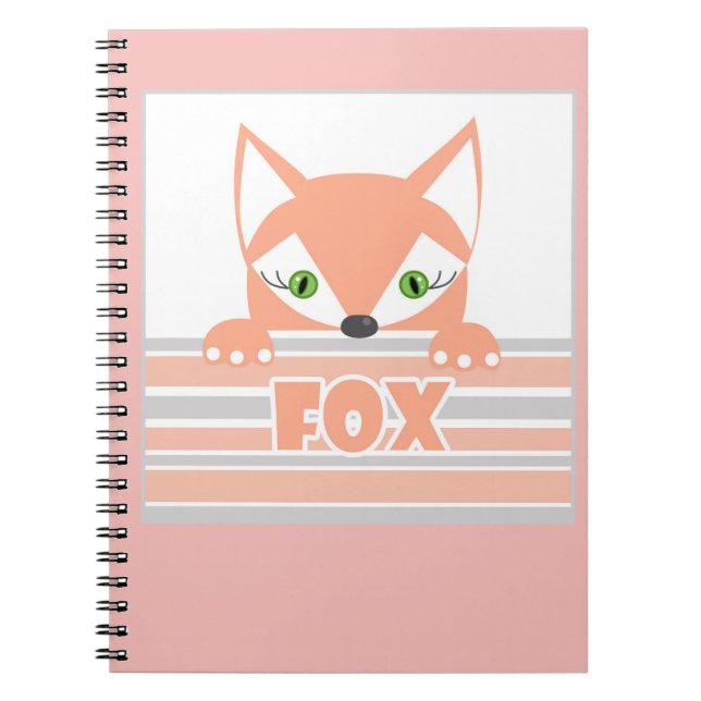 Carnet Little, curieux Fox (Devant)