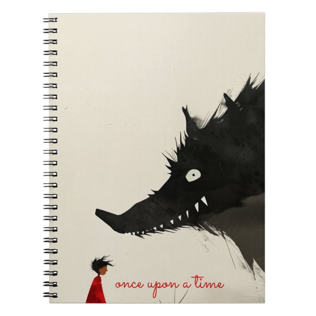 Carnet Little Red Riding Hoos & Evil Wolf (Devant)