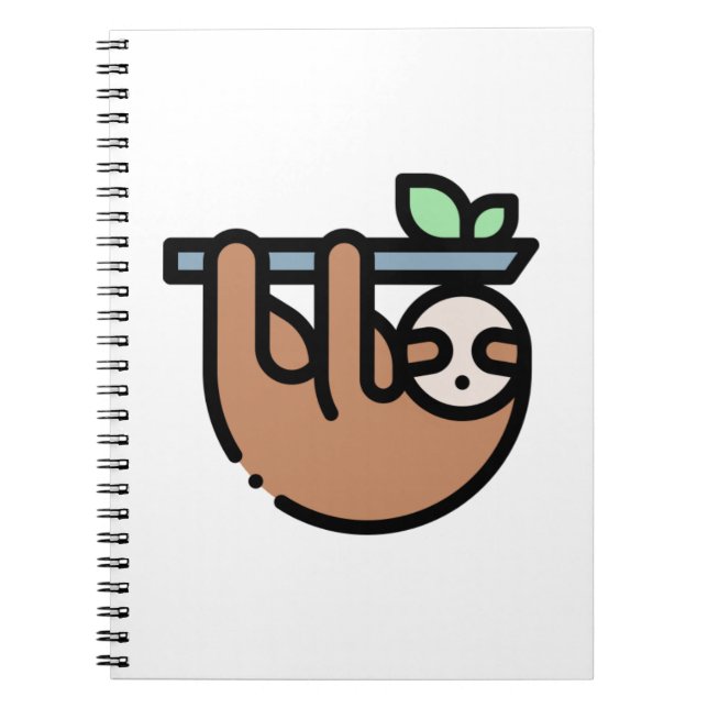 Carnet Little Sloth (Devant)