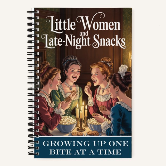 Carnet Little Women Funny Humor Notebook (Recto)