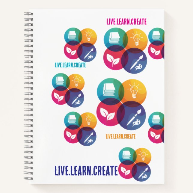 Carnet Live.Learn.Create (Devant)