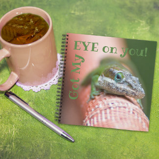 Carnet Lizard vous regarde