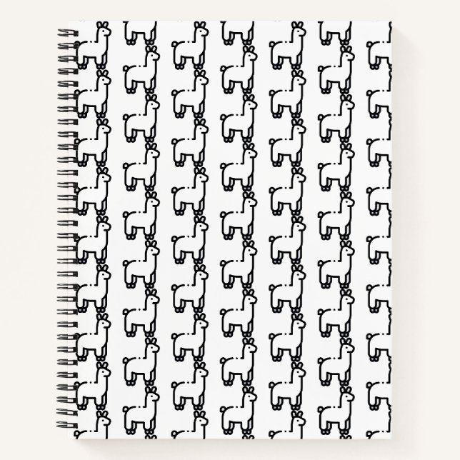 Carnet Llama (Devant)