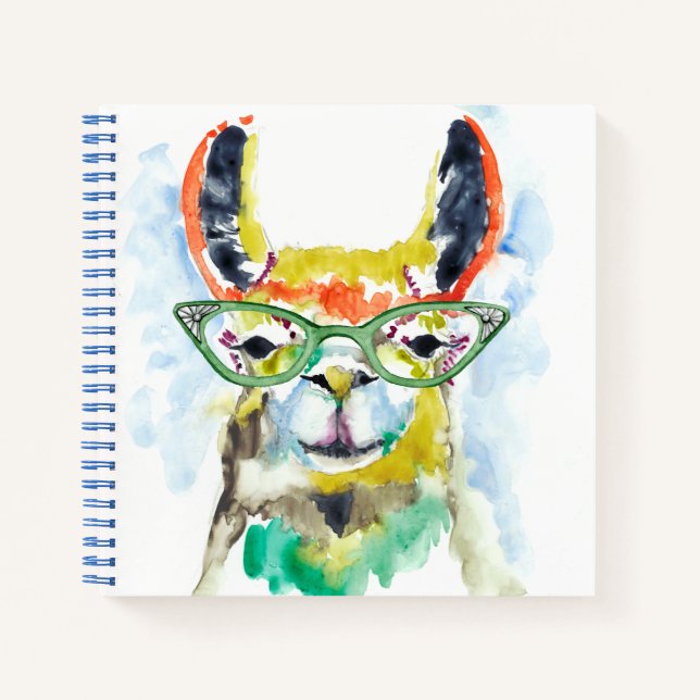 Carnet Llama à pantalons (Devant)