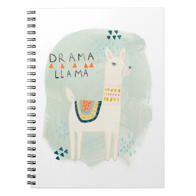 Carnet Llama Squad - Drama Llama (Devant)