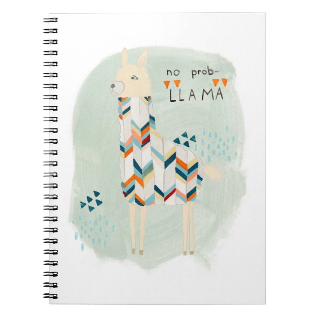 Carnet Llama Squad - Pas de Prob-llama (Devant)