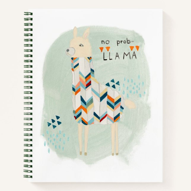 Carnet Llama Squad - Pas de Prob-llama (Devant)