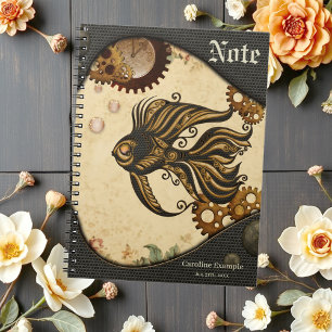 Carnet L'merveille mécanique du poisson vapeur de l'océan