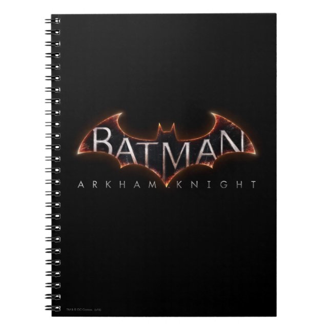 Carnet Logo Batman Arkham Knight (Devant)