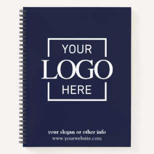 Carnet Logo de l'entreprise Blue Corporate Company pour l