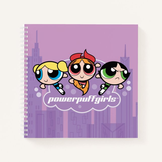 Carnet Logo de l'équipe de Powerpuff (Devant)