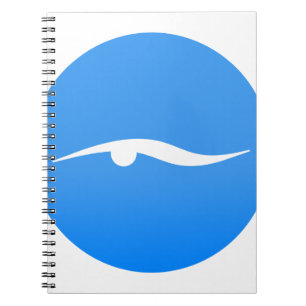 Carnet Logo de natation sur T-shirt