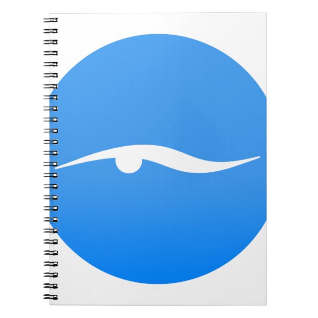 Carnet Logo de natation sur T-shirt (Devant)