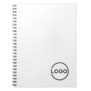 Carnet Logo d'entreprise personnalisé avec texte personna