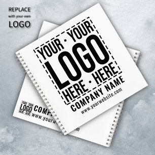 Carnet Logo d'entreprise personnalisé pour société modern