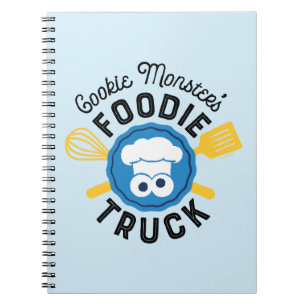 Carnet Logo du camion fourré de Cookie Monster
