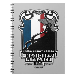 Carnet Logo du ministère des Affaires magiques de la Fra