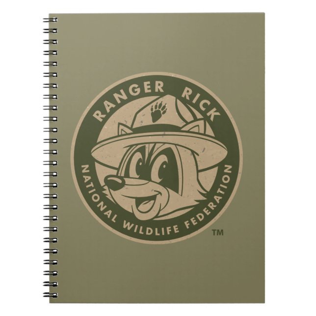 Carnet Logo kaki de Rick de garde forestière de Rick | de (Devant)