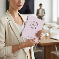 Logo personnalisé minimaliste rose simple marquée 