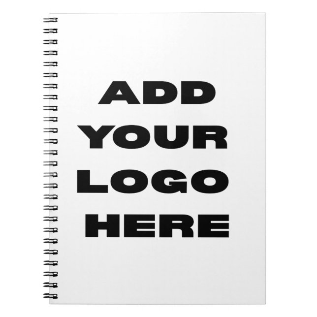 Carnet Logo personnalisé simple  (Devant)