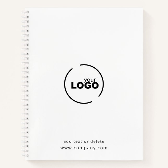 Carnet Logo professionnel moderne (Devant)