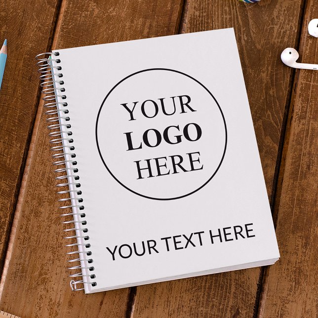 Carnet Logo Promotionnel Personnalisé – Aucune Commande M (Créateur téléchargé)
