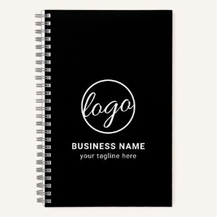 Carnet Logo promotionnel personnalisé Black Business