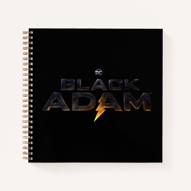 Carnet Logo théâtral Black Adam (Devant)