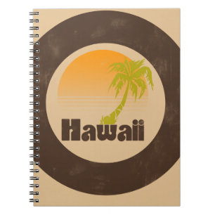 Carnet Logo vintage Hawaii