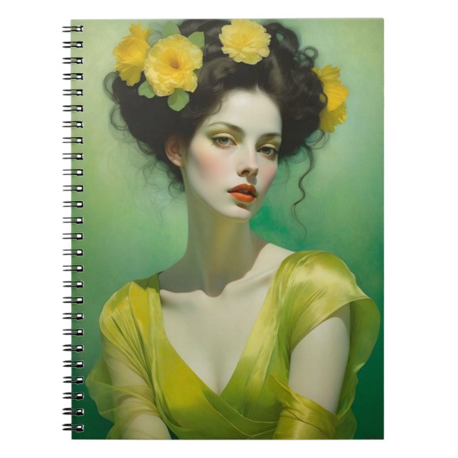 Carnet Lolita citron vert (Devant)