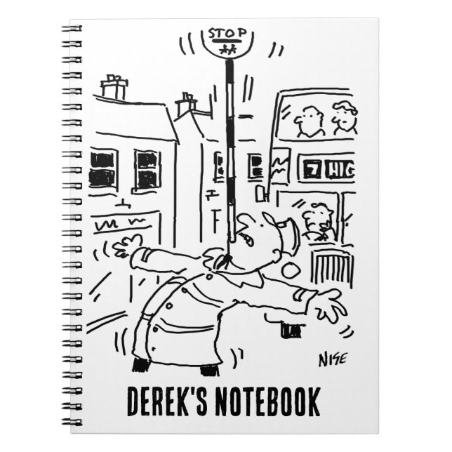 Carnet Lollipop Man est en train de se détacher (Devant)