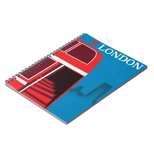 Carnet London Red Bus (Côté gauche)