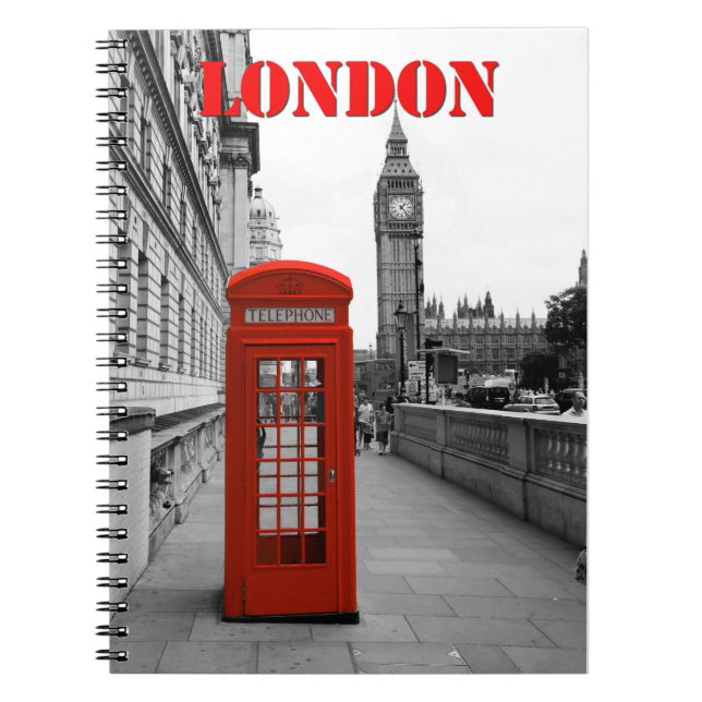 Carnet Londres BIG BEN (Devant)