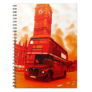 Carnet Londres Red Bus & Big Ben
