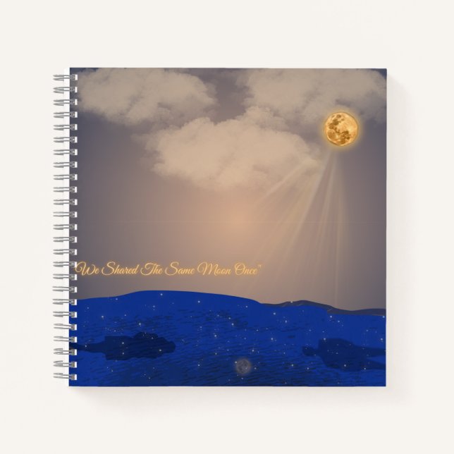 Carnet Longing au clair de lune  (Devant)