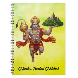 Carnet Lord Hanuman Flying Lifting Mountain