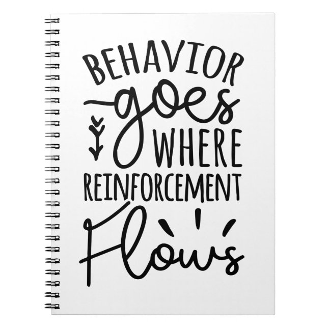 Carnet Lorsque le renforcement est en cours (Devant)