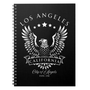 Carnet Los Angeles Ville des Anges Californie Vintage