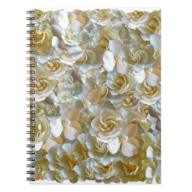 Carnet Lots de beautiful rose petals (Devant)