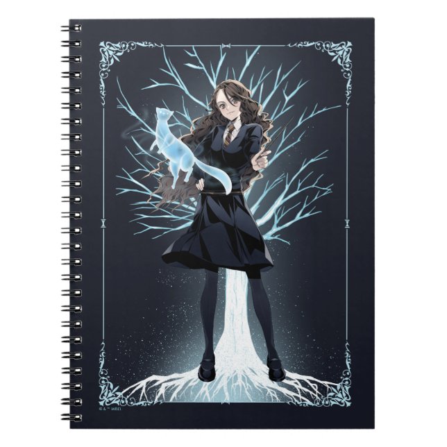 Carnet L'Otter Patronus d'Anime Hermione Granger (Devant)